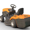 lawn tractor 3d model