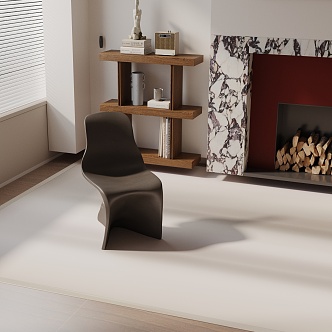 modern leisure chair 3d model