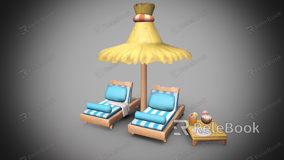 Beach Hammock Beach Chair Table and Chair model