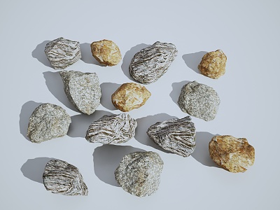 Modern Stone 3d model