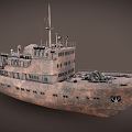 Industrial LOFT ship 3d model