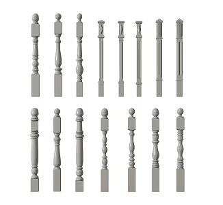 American Railing 3d model