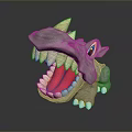 Crocodile Alligator Nile Crocodile carnivore reptile cold-blooded animal reptile 3d model
