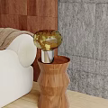 Table lamp table lamp side 3d model