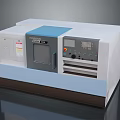 Novatech Industrial Equipment Featuring Control Panel Display Screen Buttons And Indicator Lights