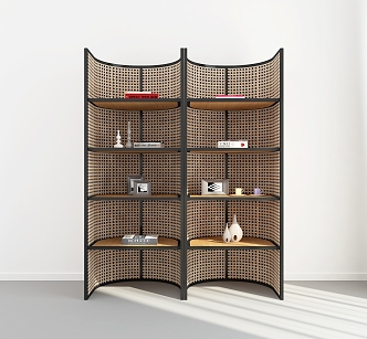 Modern Storage Rack 3d model