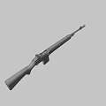 Vintage Bolt Action Rifle Featuring Wooden Stock And Metal Barrel Design