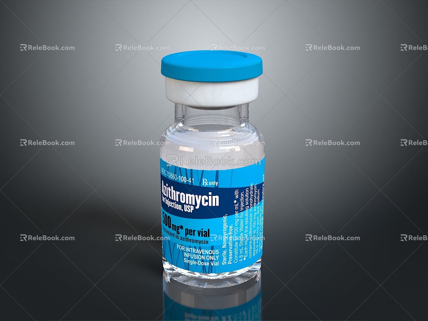 Vaccine Old Bottle Old Medicine Bottle Empty Bottle Plastic Medicine Bottle Plastic Medicine Bottle Glass Bottle 3d model