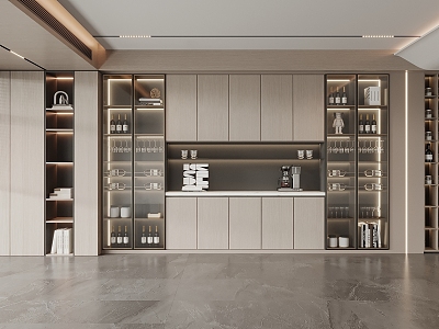 Modern Wine Cabinet model