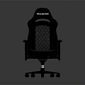 Racing Master Design Office Chair with Diamond Quilted Seat Backrest Armrests Five Star Base Casters