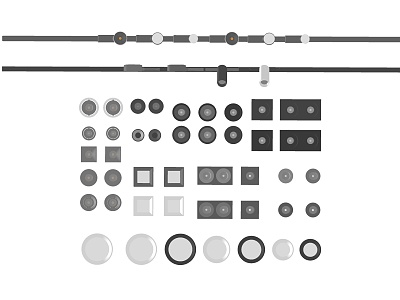 Modern Downlight Spotlight Track Light model