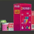 Assorted Beverages Including Milk Canned Drinks Juice With Colorful Packaging And Cup