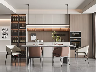 Modern Restaurant 3d model
