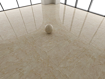 White Magnolia Golden Marble Floor Tile Rock Plate Floor Tile Glazed Tile Foshan Floor Tile 3d model