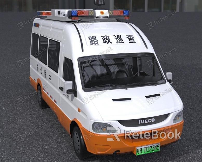 China Highway and Road Administration Inspection Vehicle model