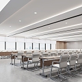 Large conference room 3d model