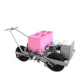 Micro-tillage machine accessories corn soybean precision seeder seeder fertilizer applicator fertilizer basket iron scrap car iron cutting car waste car tipping bucket turnover car electric drive no-tillage seeder 3d model