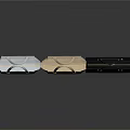 Stylish Fashionable Handbags In White Beige And Black With Top Handle Design For Everyday Use
