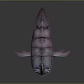 Fictional Mythical Creature Character With Sharp Teeth Red Eyes Armored Body And Claws