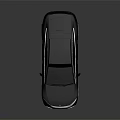 Modern Black Sedan Featuring Sleek Body Reflective Finish Stylish Front Design And Black Rims