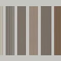 Modern Wall Panels With Various Colors And Vertical Stripe Texture For Interior Decoration 3d model