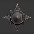 Sci-fi Hammer Sci-fi Stick Mace Sci-fi Weapon Ancient Weapon Hammer Cold Weapon Medieval Item 3d model