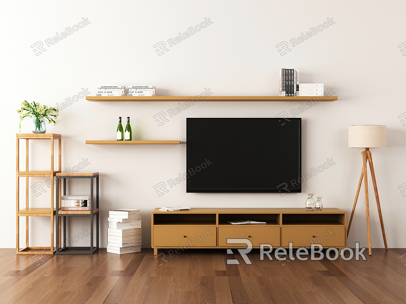 Nordic TV Cabinet TV Decoration model