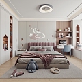 Modern Children's Room 3d model