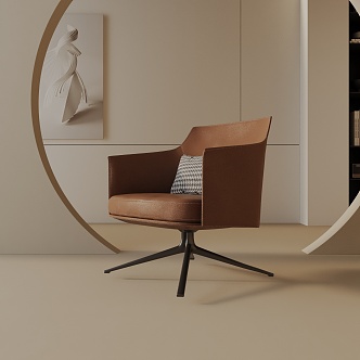 modern leisure chair 3d model