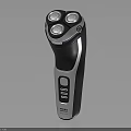 Modern Braun Electric Shaver With Four Blade Heads And Control Buttons