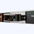 Casarte Shopping Mall Store With Modern Glass Front And Interior Product Displays