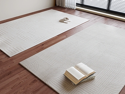 Modern Square Carpet model