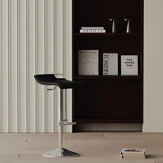 Modern Bar Chair 3d model