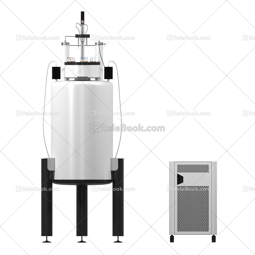 Medical Research Medical Equipment Switzerland Nuclear Magnetic Resonance 3d model