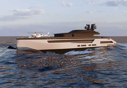 Modern Yacht 3d model