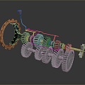 gear large gear small gear cast iron gear internal gear external gear bevel gear 3d model