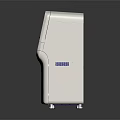 White And Blue Mobile Medical Laboratory Analytical Equipment With Transparent Front Panel And Digital