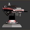 laser tower turret turntable sci-fi tower defense game tower defense sci-fi turret game turret game turret 3d model