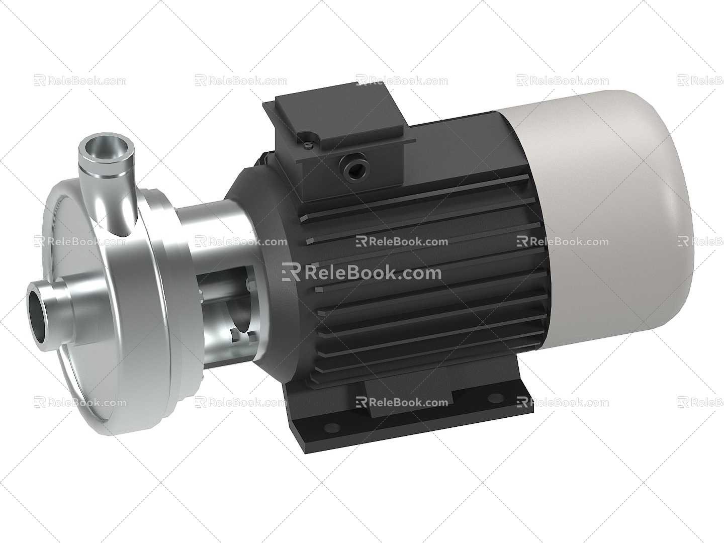 agricultural centrifugal pump motor centrifugal pump 3d model