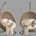 Hammock Hammock Hanging Basket 3d model