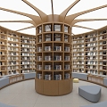 New Design Concept of Library 2024 3d model