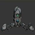 Robot Spider Robot Mecha Spider Science Fiction Spider Mechanical Spider Battery Spider Tower Defense 3d model