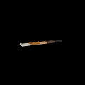 Modern Swing Door Handles with Black Copper Golden Striped Design for Home Use