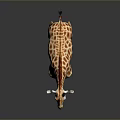 Realistic Giraffe 3D Model As Game Movie Animated Character With Detailed Design