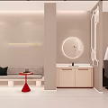 Modern OYEA Optical Store Interior With Eyewear Displays White Counters And Bright Lighting 3d model