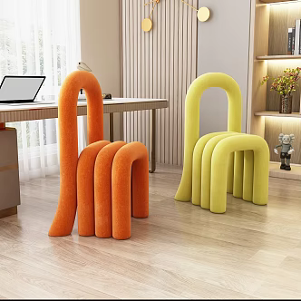 Modern Stool 3d model