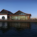 Chinese boat 3d model