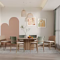 Nordic Restaurant 3d model