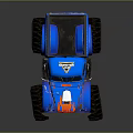 Modern all-terrain vehicle toy car 3d model