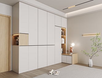 Modern wardrobe 3d model